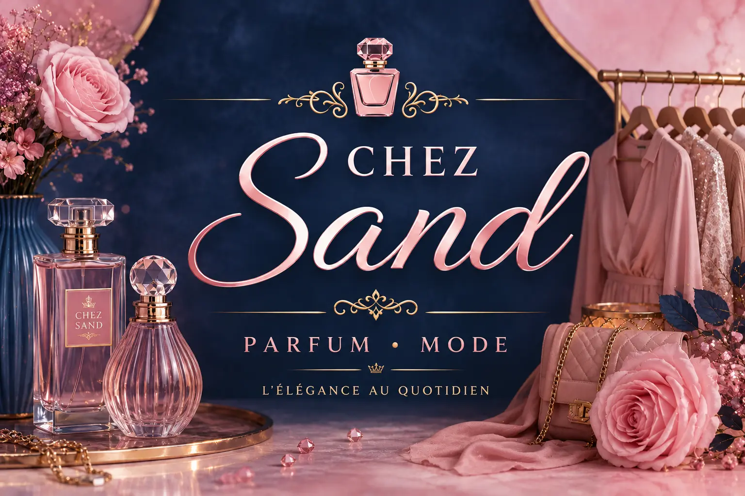 Univers parfum et mode Chez Sand